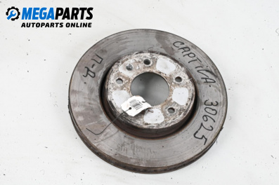 Disc de frână for Chevrolet Captiva SUV (06.2006 - ...), position: fața