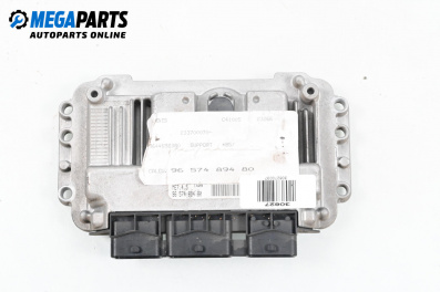 ECU for Citroen C4 Hatchback I (11.2004 - 12.2013) 1.6 16V, 109 hp, № 9657489480