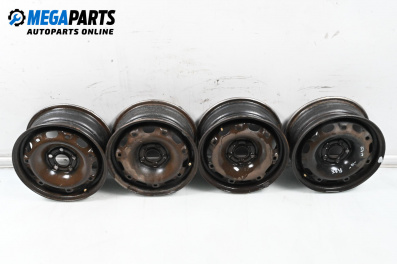 Steel wheels for Seat Ibiza III Hatchback (02.2002 - 11.2009) 14 inches, width 6 (The price is for the set)