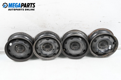 Steel wheels for Renault Symbol Sedan (02.1998 - 04.2008) 14 inches (The price is for the set)