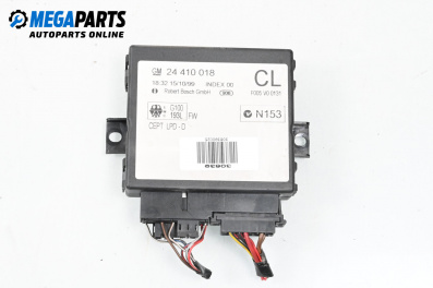 Comfort module for Opel Zafira A Minivan (04.1999 - 06.2005), № 24410018