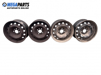 Steel wheels for Citroen Xsara Picasso (09.1999 - 06.2012) 15 inches, width 6 (The price is for the set)