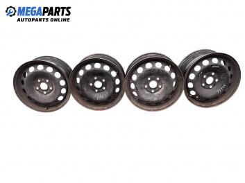 Steel wheels for Volkswagen Jetta V Sedan (09.2004 - 10.2010) 16 inches, width 6.5 (The price is for the set)