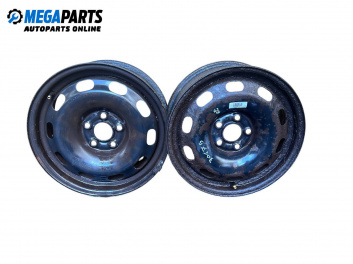 Steel wheels for Volkswagen Golf IV Hatchback (08.1997 - 06.2005) 16 inches, width 6 (The price is for two pieces)