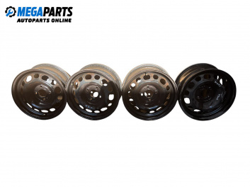 Steel wheels for Peugeot 308 Hatchback I (09.2007 - 12.2016) 15 inches, width 6.5 (The price is for the set)