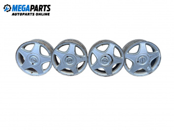 Alloy wheels for Opel Astra G Estate (02.1998 - 12.2009) 15 inches, width 6, ET 49 (The price is for the set)