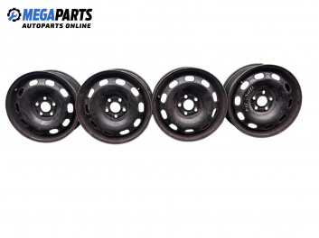 Steel wheels for Volkswagen Golf IV Hatchback (08.1997 - 06.2005) 15 inches, width 6 (The price is for the set)