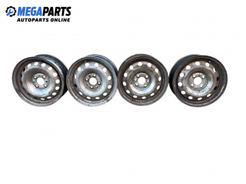 Steel wheels for Fiat Doblo Cargo I (11.2000 - 02.2010) 14 inches, width 5.5 (The price is for the set)