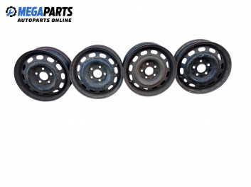 Steel wheels for Mazda 3 Sedan I (09.1999 - 06.2009) 15 inches (The price is for the set)