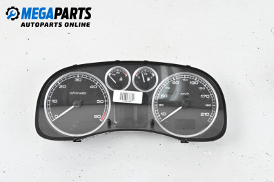 Instrument cluster for Peugeot 307 Hatchback (08.2000 - 12.2012) 1.6 HDi 110, 109 hp, № 9655476580