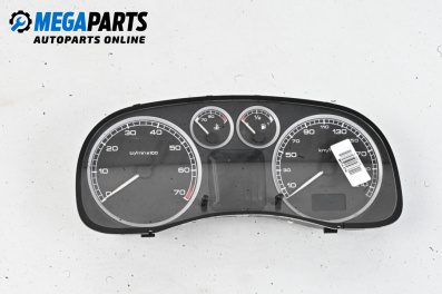 Instrument cluster for Peugeot 307 Hatchback (08.2000 - 12.2012) 1.6 16V, 109 hp, № 9636708280