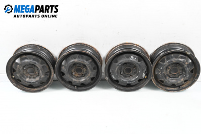 Steel wheels for Audi 80 Sedan B3 (06.1986 - 10.1991) 14 inches, width 5.5 (The price is for the set)