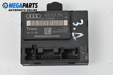 Door module for Audi A6 Avant C6 (03.2005 - 08.2011), № 4F0959794