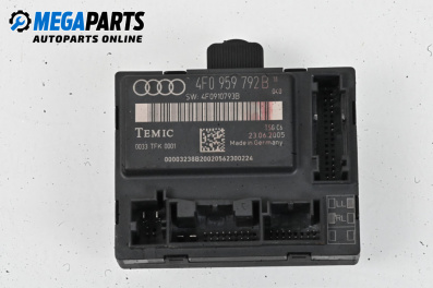 Door module for Audi A6 Avant C6 (03.2005 - 08.2011), № 4F0959792B