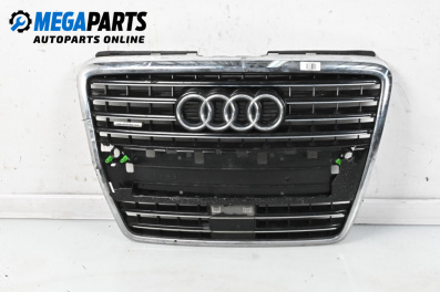 Grilă for Audi A8 Sedan 4E (10.2002 - 07.2010), sedan, position: fața