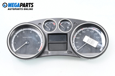 Instrument cluster for Peugeot 308 Hatchback I (09.2007 - 12.2016) 1.6 16V, 120 hp, № 9665107380