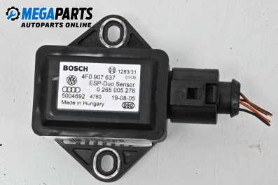 Senzor ESP for Audi A6 Avant C6 (03.2005 - 08.2011), № 4F0907637