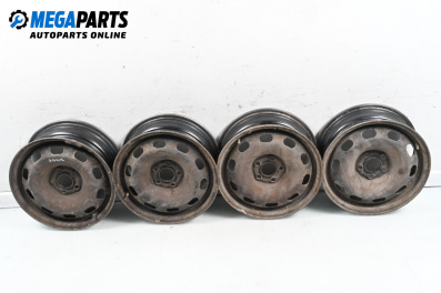 Steel wheels for Volkswagen Golf IV Hatchback (08.1997 - 06.2005) 15 inches, width 6 (The price is for the set)