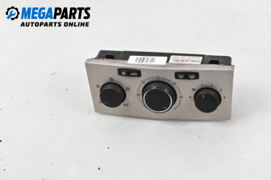 Air conditioning panel for Opel Zafira B Minivan (07.2005 - 14.2015)