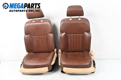 Leather seats with electric adjustment for Volkswagen Phaeton Sedan (04.2002 - 03.2016), 5 doors