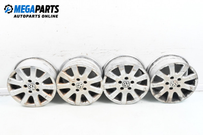 Alloy wheels for Volkswagen Golf Plus (01.2005 - 12.2013) 15 inches, width 6.5 (The price is for the set)