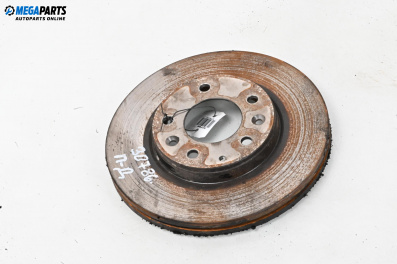 Brake disc for Mazda 6 Station Wagon I (08.2002 - 12.2007), position: front