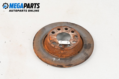 Brake disc for Volkswagen Passat V Sedan B6 (03.2005 - 12.2010), position: rear