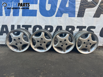 Alloy wheels for Daewoo Lanos Sedan (05.1997 - 04.2004) 13 inches, ET 38 (The price is for the set)