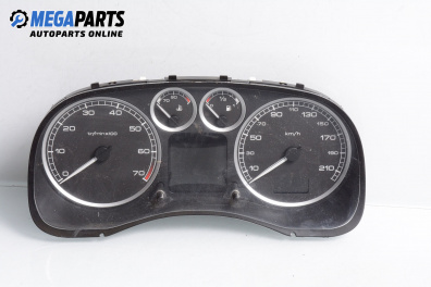 Instrument cluster for Peugeot 307 Hatchback (08.2000 - 12.2012) 1.4 16V, 88 hp