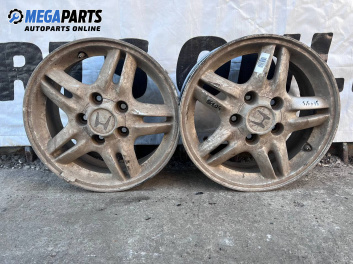 Alloy wheels for Honda CR-V I SUV (10.1995 - 02.2002) 15 inches, width 5.5 (The price is for two pieces)