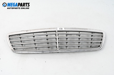 Grill for Mercedes-Benz C-Class Estate (S203) (03.2001 - 08.2007), station wagon, position: front