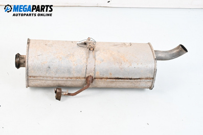 Rear muffler for Peugeot 206 Hatchback (08.1998 - 12.2012) 1.4 i, 75 hp