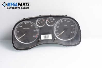 Instrument cluster for Peugeot 307 Hatchback (08.2000 - 12.2012) 2.0 HDi 110, 107 hp, № P9636708880E05