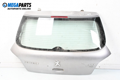 Boot lid for Peugeot 307 Hatchback (08.2000 - 12.2012), 5 doors, hatchback, position: rear