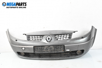 Front bumper for Renault Scenic II Minivan (06.2003 - 07.2010), minivan, position: front