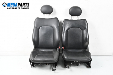 Leather seats for Mercedes-Benz C-Class Coupe (CL203) (03.2001 - 06.2007), 3 doors