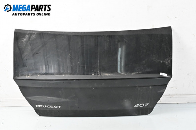 Capac spate for Peugeot 407 Sedan (02.2004 - 12.2011), 5 uși, sedan, position: din spate