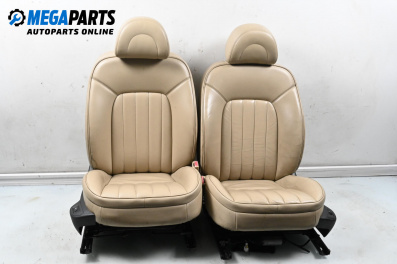 Leather seats for Peugeot 407 Sedan (02.2004 - 12.2011), 5 doors