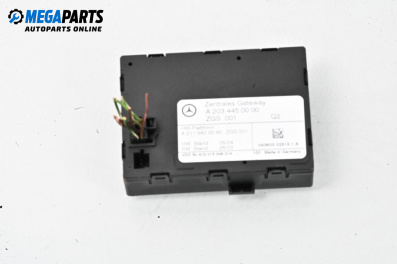 Central lock module for Mercedes-Benz C-Class Estate (S203) (03.2001 - 08.2007), № A2034450000