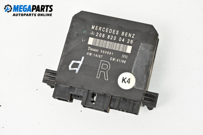 Door module for Mercedes-Benz CLK-Class Coupe (C208) (06.1997 - 09.2002), № 208 820 04 26