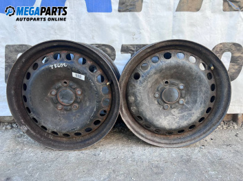 Steel wheels for Volvo V50 Estate (12.2003 - 12.2012) 16 inches, width 6.5, ET 52.5 (The price is for two pieces)