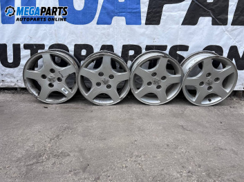 Alloy wheels for Peugeot 206 Station Wagon (07.2002 - ...) 14 inches, width 5.5 (The price is for the set)