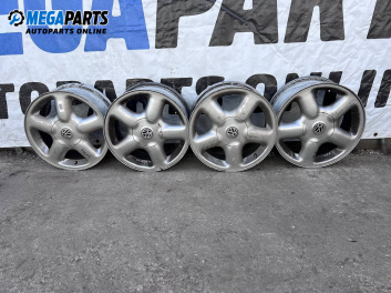 Alloy wheels for Volkswagen Polo Variant (04.1997 - 09.2001) 15 inches, width 6 (The price is for the set)