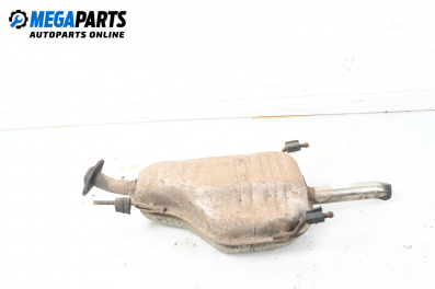 Rear muffler for Opel Zafira A Minivan (04.1999 - 06.2005) 1.6 16V, 101 hp