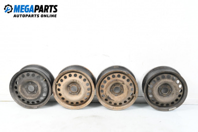 Stahlfelgen for Opel Zafira A Minivan (04.1999 - 06.2005) 15 inches, width 6, ET 49 (Preis pro set angegeben)