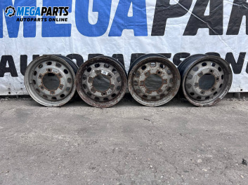 Steel wheels for Ford Transit Platform IV (08.1994 - 07.2000) 15 inches, width 6 (The price is for the set)