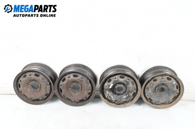 Jante din oțel for Seat Ibiza III Hatchback (02.2002 - 11.2009) 14 inches, width 6 (Prețul este pentru un set)