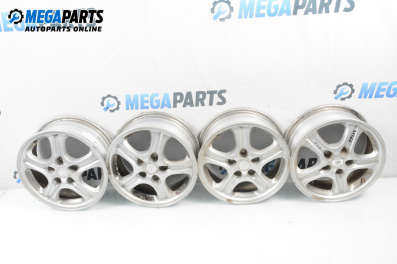 Alloy wheels for Mitsubishi Outlander I SUV (03.2001 - 12.2006) 16 inches, width 6 (The price is for the set)