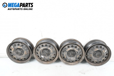 Steel wheels for Kia Cee'd Sportswagon I (09.2007 - 12.2012) 16 inches, width 6 (The price is for the set)