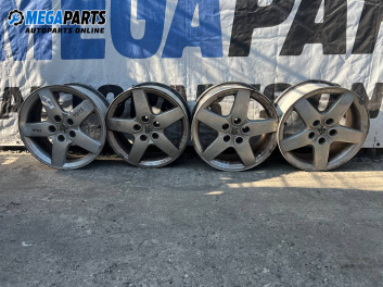 Jante din aliaj for Peugeot 407 Sedan (02.2004 - 12.2011) 16 inches, width 6.5 (Prețul este pentru un set)
